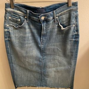 Mother high waisted denim skirt sz 26